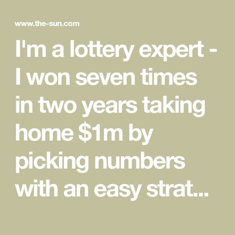 How To Pick Winning Lottery Numbers, Most Winning Lottery Numbers, Picking Lottery Numbers, Lottery Strategy, Lotto Numbers, Lucky Numbers For Lottery, Winning Lottery Numbers, Lottery Numbers, Lottery Winner