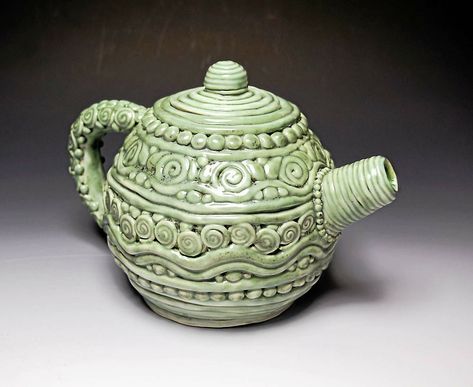 Coil Pot, Coil Pottery, Pottery Lessons, Coil Pots, Ceramic Art Sculpture, Cabin Art, Tanah Liat, Pottery Handbuilding, Pottery Teapots