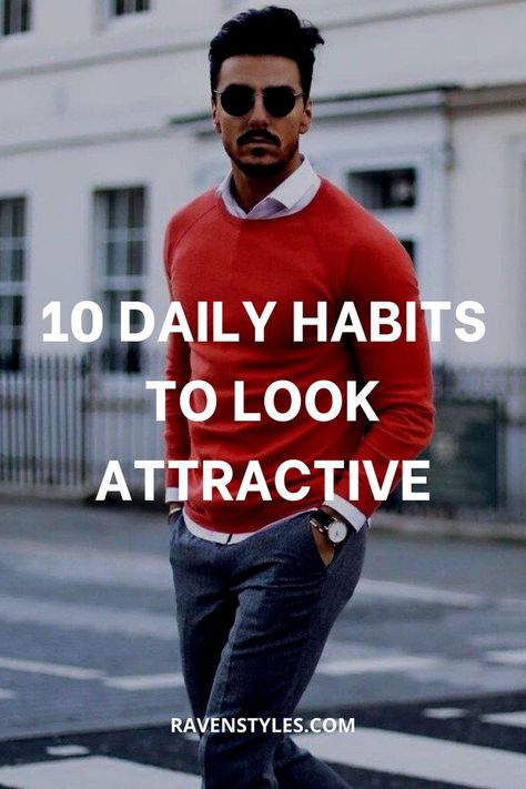 Wanna know what all attractive men have in common? These 7 common habits that all attractive men share are something anyone could replicate to instantly become more attractive! #beautyhacks #mindset #trendy #blazer #casual #sneakers #latestafrican #formal #streetwear #summer Mens Summer Streetwear, Mens Casual Wear, Men Habits, Attractive Black Men, Formal Streetwear, Bald Men Style, Classy Lifestyle, Blazer Casual, Trendy Boy Outfits