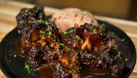 Jamaican Inspired Oxtail with Rice and Peas by thatsavagekitchen Oxtail Rice And Peas, Rice And Peas, More Recipes, Peas, Rice, Meat