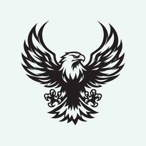 Black Eagle Logo, Eagle Template, Eagle Logos, Eagle Clipart, Eagle Sticker, Eagle Icon, Butterfly Tattoos Images, White Sketches, Adv 160