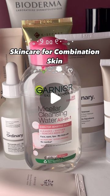 Best Cleanser For Combination Skin, Skincare Products For Combination Skin, Hydrating Cream To Foam Cleanser, Byoma Moisturizing Gel Cream, Byoma Moisturizing, Cream To Foam Cleanser, Discoloration Correcting Serum, Cosrx Propolis, Propolis Synergy Toner