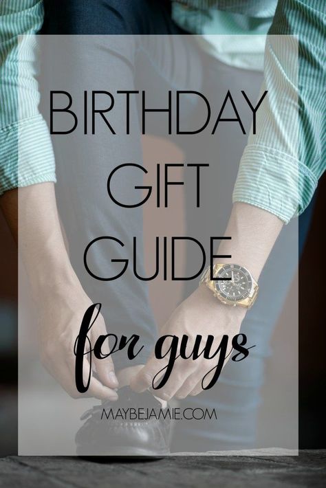 Not sure what to get your guy for his birthday, Christmas, or this upcoming Father's Day? Check out my birthday gift for guys! Birthday Gift Guide, Guy Friend Gifts, My Birthday Gift, Guy Friend, Gift For Guys, Birthday Presents For Men, Trending Christmas Gifts, Birthday Presents For Him, Good Birthday Presents