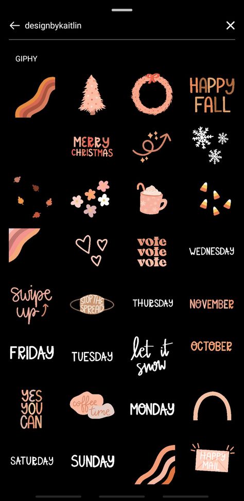 Fall Snapchat Stickers, Thanksgiving Gifs Instagram, Fall Instagram Stickers, Insta Gifs, Ig Gif, Insta Stickers, Instagram Sticker, Instagram Story App, Story Sticker