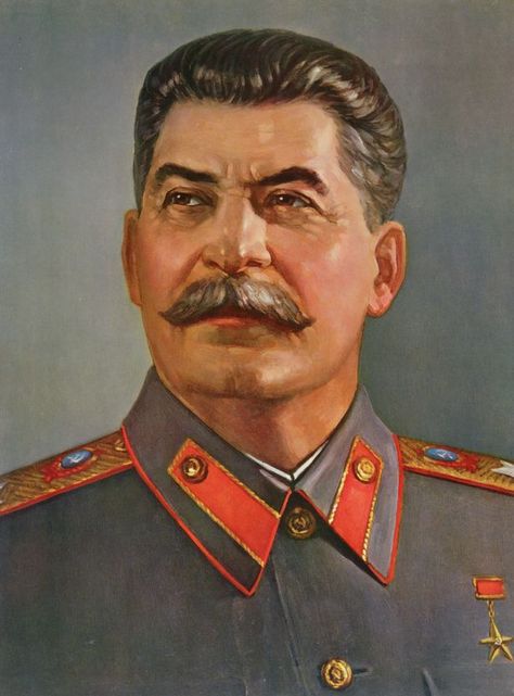 Joseph Stalin (1878-1953) was the dictator of the Union of Soviet Socialist Republics (USSR) from 1929 to 1953. Under Stalin, the Soviet Union was transformed from a peasant society into an industrial and military superpower. However, he ruled by terror, and millions of his own citizens died during his brutal reign. Union Of Soviet Socialist Republics, Vladimir Lenin, Joseph Stalin, The Dictator, Propaganda Art, Propaganda Posters, Cross Paintings, Great Leaders, Soviet Union