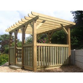 Pergola Small Garden Pergola, Pergola Deck, Gazebo On Deck, Garage Pergola, Small Pergola, Pergola Pictures, Cheap Pergola, Building A Pergola, Wooden Pergola