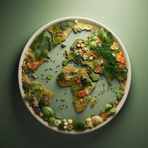 World Food Day, World Vegan Day, Food Day, Concept Background, About World, World Food, World Days, Healthy Eating, Cooking Recipes