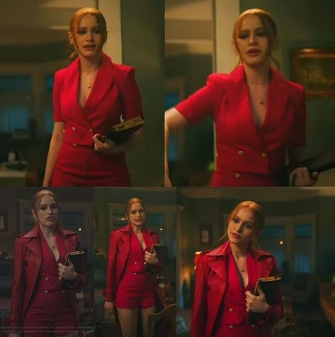 Cherly Riverdale Outfits, Cheryl Blossom Outfits, Movie Fashion Outfits, Cheryl Blossom Aesthetic, Cheryl Style, Basic Girl Outfit, Riverdale Fashion, Cheryl Blossom Riverdale, Riverdale Cheryl