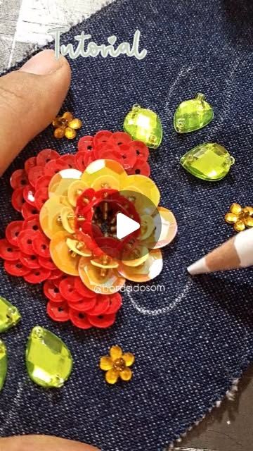 Upcycled Fashion, Bead Embroidery, Beaded Embroidery, Beading, Embroidery, Beads, On Instagram, Instagram