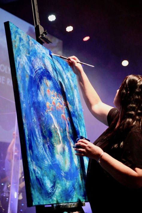 The prophetic artist creates art as a spiritual connection between God and the viewer. Prophetic Art Worship, Prophetic Painting, Worship Art, Worship Team, Art Matters, Prophetic Art, Faith Art, Live Painting, Christian Artists