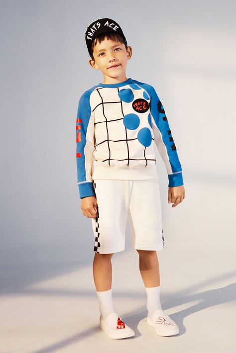 Kidswear Illustration Fashion, Kidswear Trends Ss 2023, Ss24 Kidswear Trends, Stella Mccartney Tennis, Baby Kids Wear, Stella Kids, Kidswear Trends, Kids Sportswear, Kool Kids