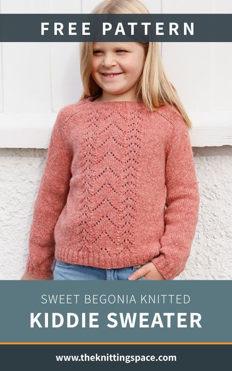 Free Childrens Knitting Patterns Cardigan Sweaters, Girls Sweater Knitting Pattern, Toddler Sweater Knitting Pattern Free, Knitting Patterns For Kids, Free Childrens Knitting Patterns, Kids Sweater Girls, Kids Sweater Pattern, Double Pointed Knitting Needles, Drops Baby