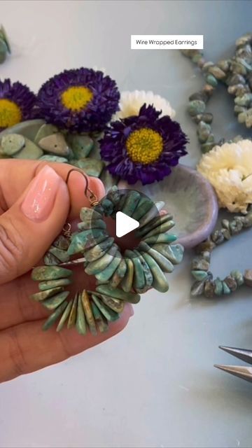 𝘋𝘦𝘯𝘪𝘴𝘦 𝘠𝘦𝘻𝘣𝘢𝘬 𝘔𝘰𝘰𝘳𝘦 on Instagram: "Trendy DIY Jewelry Making Tips - Beading Tutorial - Handmade Jewelry Trends - Learn how to create wire wrapped bohemian earrings.

Follow, like, and leave a comment. It helps me to continue make DIY jewelry making tutorials for our crafting community for free. 

Visit my Y.T.- Denise Yezbak Moore for more DIY Jewelry making videos, tutorials, tips, and handmade tricks to help you get started with your handmade jewelry business. Learn to make unique jewelry and start your own jewelry making business. From boho to bling, I’ve got you covered! Follow on me on Instagram for daily beading inspiration.

Each piece of my handmade jewelry is crafted with the highest attention to detail and is one-of-a-kind. I specialize in artisan bracelets, earr Boho Necklace Diy, Handmade Jewelry Trends, Boho Jewelry Diy Bohemian, Diy Beads Making, Trendy Diy Jewelry, Jewelry Making Videos, Handmade Jewelry Business, Diy Jewelry Making Tutorials, Jewelry Making Business