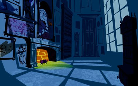 The Background Art of Disney's Kim Possible Background Art Animation, Animation Character Drawings, Disney Tv, Environment Painting, Tv Production, Background Cartoon, Bg Design, Cartoon House, Disney Background