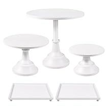 Dessert Table Decorations, Cake Display Stand, White Cake Stand, 90 Birthday, Christmas Dining Table Decor, Metal Cake Stand, Round Cake Stand, Cake Stand Set, Silver Candle Holders