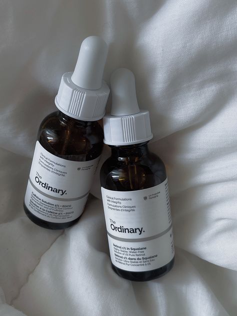 Retinol Aesthetic, The Ordinary Retinol, Cerave Skincare, The Ordinary Skincare, Face Washing, Skincare Aesthetic, Cosmetology, Retinol, Face Wash