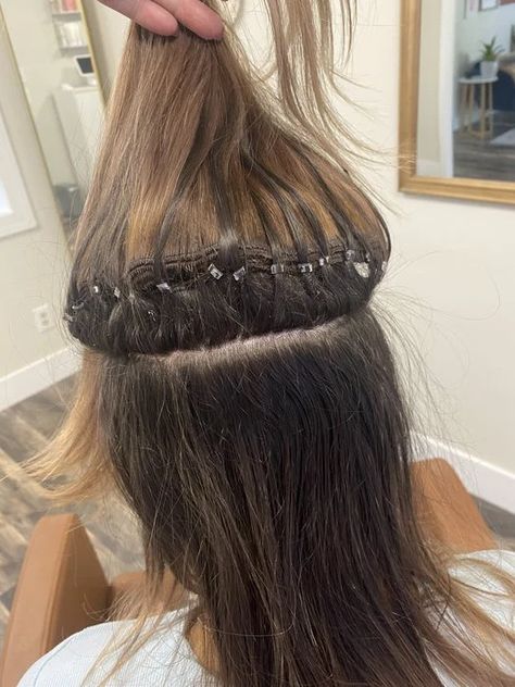 Hand Tied Extensions vs Machine Weft for Professional Stylists Hand Tied Extensions, Hand Tied Wefts, Weft Hair Extensions, Professional Stylist, Great Lengths, Hair Weft, Hair Lengths, Hair Extensions, Short Hair Styles