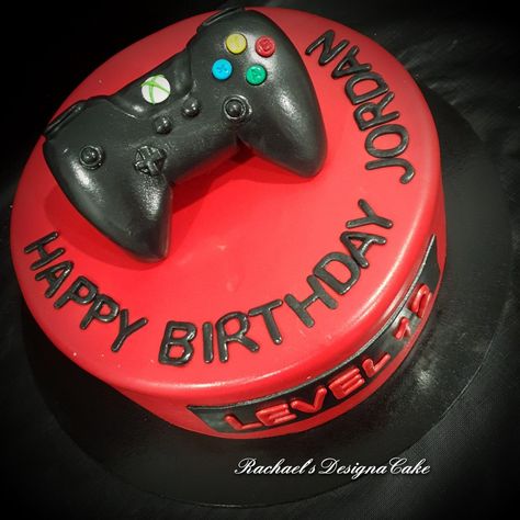 #level12 #gamer #controller #redcake #roundred #birthdaycake #instacake#pastrylove #foodphotography #beautifulcakes #rachaelsdesignacake #rachaelburgesscoaching Gamer Birthday Cake, Xbox Cake, Gamer Controller, Gamer Birthday, Red Cake, Childrens Birthday Cakes, Future Kids, Beautiful Cakes, Xbox