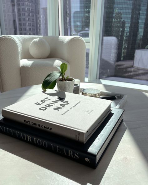 Living room inspo. White couch. Modern aesthetic. Soho house decor. Coffee table books. Home decor #Whitecouch #coffeetable #decorativebooks #marbledish #boucle Follow my shop @SweetHomeCHICago on the @shop.LTK app to shop this post and get my exclusive app-only content! #liketkit #LTKhome #LTKstyletip #LTKxPrime @shop.ltk https://liketk.it/4kAVH White Coffee Table Books, White Company Coffee Table Book, Fashion Coffee Table Books Aesthetic, Black Coffee Table Books, Black And White Coffee Table Books, Coffee Table Inspiration, White Couches, Soho House, City Apartment