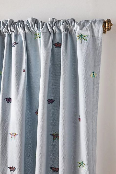 Denim Curtains, Aesthetic Advice, Embroidered Curtains, Styling Services, Construction Lines, Sky Fit, Candle Branding, Home Curtains, Hanging Curtains