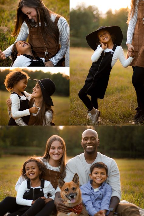 Interracial family photoshoot, fall family photos, interracial families Biracial Family Photos, Mixed Race Family Photos, Interacial Families, Interracial Family Photoshoot, Interracial Couple Photoshoot Ideas, Interracial Couple Photoshoot, Interracial Family Goals Aesthetic, Interracial Family Photos, Holiday Family Outfits