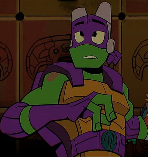 Donnie Rottmnt Icon, Rottmnt Donnie Fanart, Rottmnt Pfp, Rottmnt Icons, Donatello Rottmnt, Rottmnt Donatello, Tmnt Screenshots, Rise Donnie, Rottmnt Screenshots