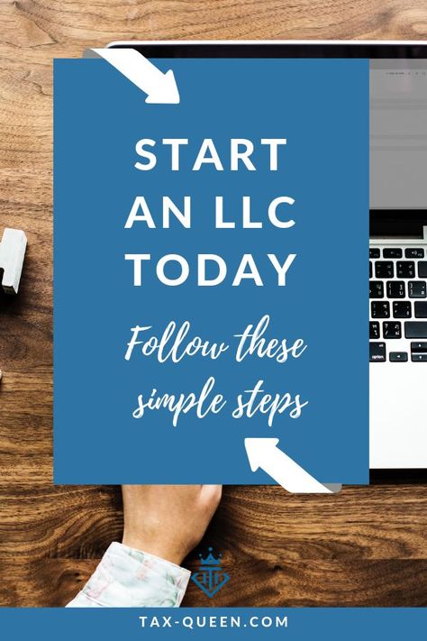 Starting a business? Have you chosen to form an LLC? Here's how to form an LLC online quickly and easily! Follow the steps and you'll be up and running. #forminganLLC #businessentity #startinganLLC Start An Llc, Notary Public Business, Llc Business, Business Bank Account, Small Business Start Up, Small Business Loans, Opening A Business, Construction Business, Small Business Success