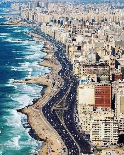 Ancient Alexandria, Alexandria City, Egypt Aesthetic, Magic Land, Alexandria Egypt, Foreign Travel, Old Egypt, Visit Egypt, Egyptian History