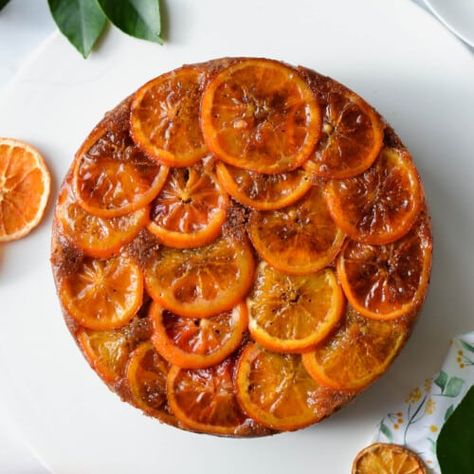 Hazelnut Orange Syrup Cake - The Cooking Collective Orange Syrup Cake, Orange Upside Down Cake, Fruit Sponge Cake, Syrup Cake, Different Types Of Cakes, Orange Syrup, Hazelnut Cake, Orange Rind, Cake Mixture