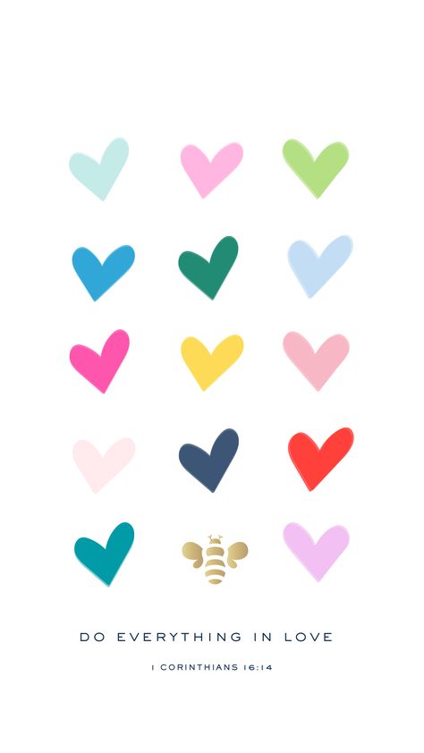 Free Phone Backgrounds, Pretty Phone Backgrounds, Emily Ley, Christian Graphics, Phone Background Patterns, Free Phones, Colorful Hearts, Iphone Wallpaper Photos, Apple Watch Wallpaper