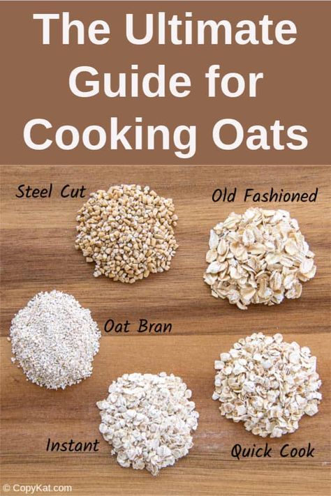 The ultimate guide on how to make oatmeal. Learn about the types of oats and how to cook oatmeal on the stove top and in the microwave. Get tips for storing oats and making oatmeal ahead of time for a quick breakfast. #oatmeal #howtocook #howtomake #oatmealrecipes #oats #breakfastrecipes How To Cook Old Fashioned Oatmeal, How To Make Rolled Oats, How To Cook Oats For Breakfast, Microwave Rolled Oats, How To Cook Rolled Oats, How To Cook Old Fashioned Oats, Quick Cook Oats Recipes, Oatmeal On Stove Top, How To Cook Oats On Stove