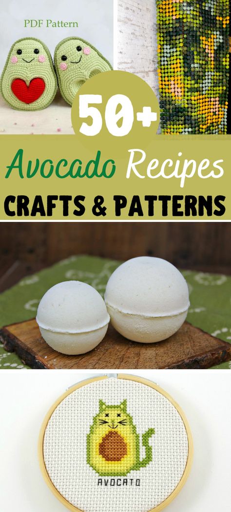 50+ Avocado Recipes, Crafts & Patterns #avocado #recipes #healthyfood #snacks #keto Avocado Crafts, Avocado Craft, Avocado Pits, Project Steps, Crafts For Kids To Make, Avocado Recipes, Easy Crafts For Kids, Crafty Diy, Craft Activities For Kids