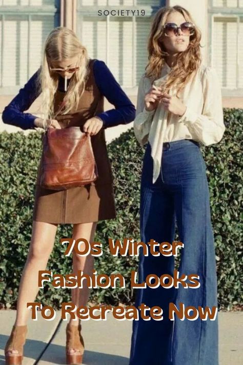 70s Winter Fashion Looks To Recreate Now 70s Outfits Turtleneck, Classic 70s Style, 70s Fashion Autumn, Elegant 70s Fashion, 1970s Winter Outfits, 70s Poncho Outfit, 70s Mom Outfit, Funky 70s Fashion, 1970s Fall Fashion