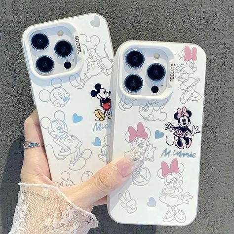 Top On Sale Product Recommendations!;Disney Mickey Minnie Mouse individuality Cute Phone Case For iPhone 14 12 13 11 15 Pro Max XR XS X 7 8 PlusShockproof Back Cover; Click&Buy: https://s.click.aliexpress.com/e/_opqWt0Y Mickey Mouse Phone, Powerpuff Girls Cartoon, Pouch Design, Star Phone Case, Cute Phone Case, Cute Phone, Cute Cases, Mickey Minnie Mouse, Mickey Minnie