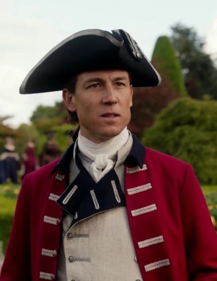 Black Jack Randall (Tobias Menzies) in Episode 205 "Untimely Resurrection" of Outlander Season Two on Starz Black Jack Randall, Castle Leoch, Jack Randall, Outlander Costumes, Je Suis Prest, Scottish Warrior, Outlander Season 2, Diana Gabaldon Outlander Series, Outlander Season 1