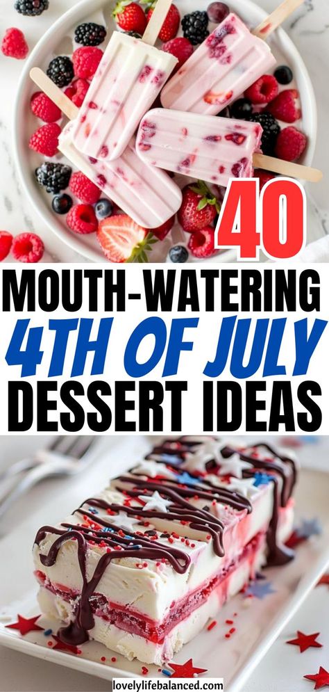 healthy 4th of July desserts, 4th of July desserts cookies, 4th of July desserts jello, 4th of July dessert ideas, July 4th desserts, 4th of July dessert recipes, 4th of July desserts for kids 4th Of July Desserts Cheesecake, Gluten Free 4th Of July, Dessert Ideas For A Crowd, 4th Of July Dessert Ideas, Easy July 4th Recipes, July 4th Appetizers, Desserts Cheesecake, 4th Of July Dessert, Patriotic Treats