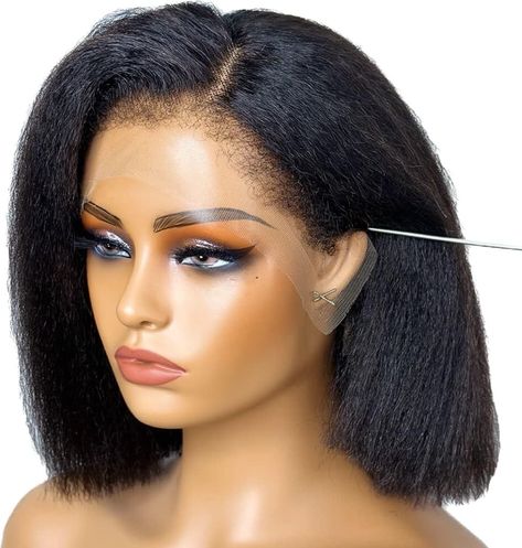 Edges Wig, Natural Hair Remedies, Frontal Hair, Straight Human Hair Wigs, Glueless Wigs, Twist Styles, Glueless Wig, Hair Twist Styles, Frontal Hairstyles