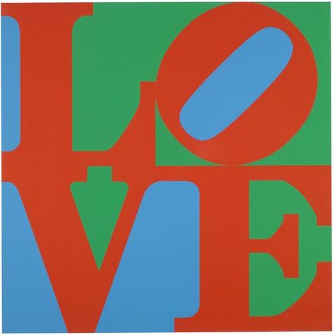 Reverse Stenciling, Robert Indiana Love, Indiana Love, Robert Indiana, Art Amour, Pop Art Artists, Art Foundation, The Word Love, Pop Art Movement