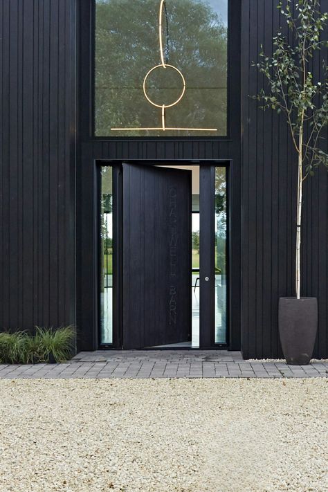 Pivot doors - Pivot front door | Urban Front Urban Front Doors, Modern Wood Entry Door, Modern Front Door Entrance, Oversized Front Door, Pivot Doors Entry, Pivot Entry Door, Doors Pivot, Tulum Home, Pivot Front Door