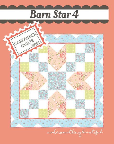 0935.00098 - Barn Star 4 | Moda Fabrics - Producer of Quilting Fabric, Sewing Notions, and Home Decor Moda Fabric Quilts, Mini Barn, Hanging Quilts, Quilt Sewing Patterns, Fat Quarter Shop, How To Finish A Quilt, Block Wall, Star Quilts, Quilted Wall Hangings