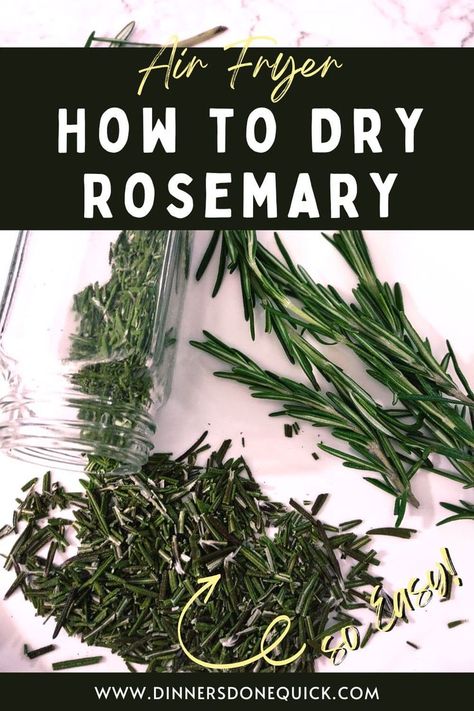 Dehydrating Rosemary, How To Dry Fresh Rosemary, Drying Herbs In Air Fryer, How To Dry Herbs In Air Fryer, Drying Rosemary, Dehydrating In Air Fryer, Dry Sage, Drying Fresh Herbs, Pumpkin Spice Treats