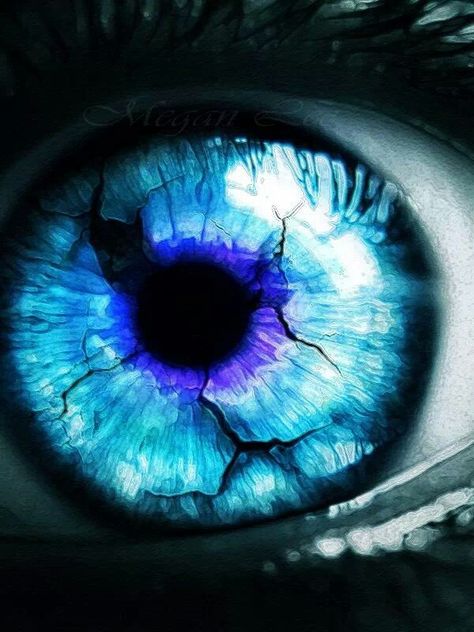 "Blue eye"  It is through our vision controlled by our heart that we see love and promptly fall in ♡ Behind Blue Eyes, Crazy Eyes, Look Into My Eyes, 캐릭터 드로잉, Eye Photography, Wow Art, Blue Eye, Arte Fantasy, Colored Contacts