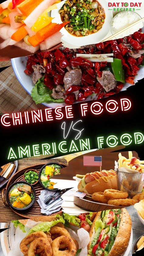 Real Chinese Food, American Chinese Food, Boxed Mac And Cheese, Sweet Potato Noodles, Canned Peaches, Chinese Dishes, American Food, Chinese Food, Mac And Cheese