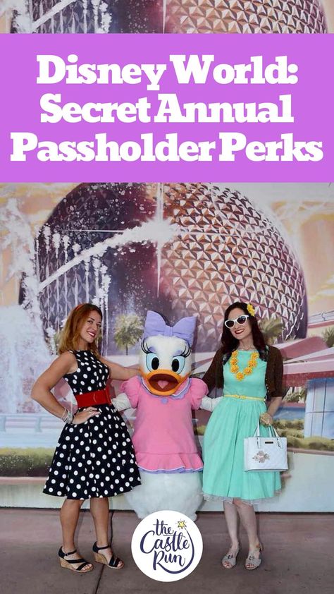 Disney Annual Passholder Tips, Disney Passholder, Disney Annual Passholder, Disney World Packing, Dooney And Burke, Secret Menu Items, Disney 50th Anniversary, Disney Dooney, Epcot Food