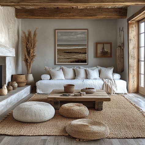 20 Easy Ways to Achieve Chic Hamptons Style - Coastal Organic Modern, Modern Beach House Interior Design, Home Styles Types Of Interior, Hamptons Coastal Style, Modern Beach House Interior, Cali House, Hamptons Coastal, Beach House Interior Design, Coastal Modern