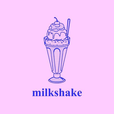 Shake Illustration, Milkshake Drawing, Milkshake Illustration, Monochrome Logo, Monochrome Drawing, Aesthetic Drinks, Chocolate Milkshake, Slushies, Cute Backgrounds