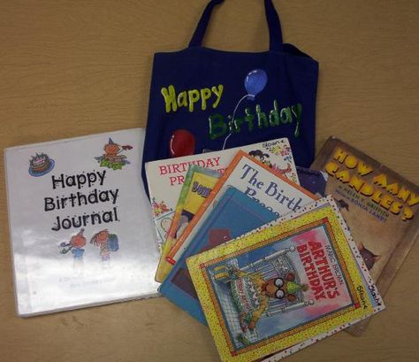 Kidscount1234.com - Shari Sloane - Educational Consultant Home School High School, Literacy Bags, Birthday Bags, Family Involvement, Activity Bags, Student Birthdays, Parent Involvement, Birthday Bag, Kit Ideas