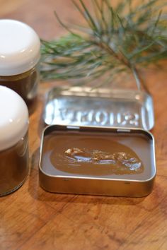 Pine salve is a traditional drawing salve, that draws infections, slivers, and inflammation out of the body. It reduces pain and swelling, helping the body heal itself. One way it works is by increasing peripheral circulation by counter irritation. While you could make pure pine salve with just pine oleoresin, beeswax, and oil, this recipe uses infused oils to work synergistically reducing pain and inflammation. Pine Pitch Salve, Pine Salve, Pine Pitch, Drawing Salve, Farm Diy, Traditional Drawing, Salve Recipes, Herbal Salves, Magia Das Ervas