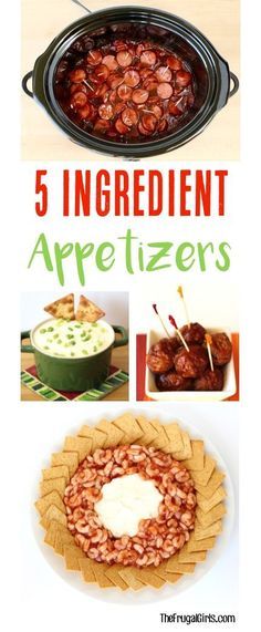 Easy Appetizers for a Crowd! These 5 Ingredient or Less appetizer recipes are so simple to make, absolutely delicious, and will be the star of your next party! | TheFrugalGirls.com Party Food For A Crowd, Appetizers Appetizers, Appetizers Easy Dips, Dinner Party Appetizers, 5 Ingredients Or Less, Frugal Girls, Appetizers For A Crowd, Crowd Pleasing Recipes, Appetizers Easy Finger Food