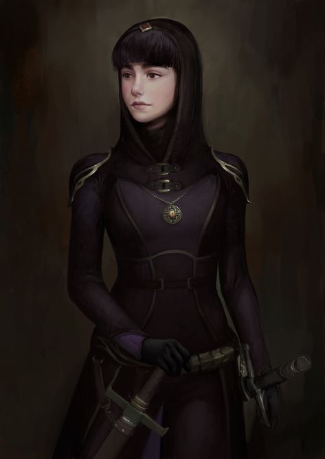 D D Rogue, Semi Realism, Fantasy Stuff, Dungeons And Dragons Characters, Female Human, One Shot, Fantasy Inspiration, Dnd Characters, Cartoon Style